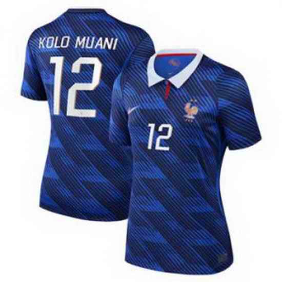 Women 12Randal Kolo Muani France Jersey   3